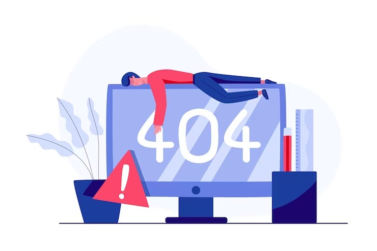 404 Fehler - Seite ist nicht gegründet
