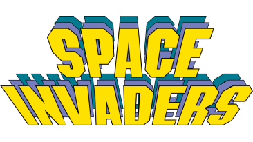 space invaders logo